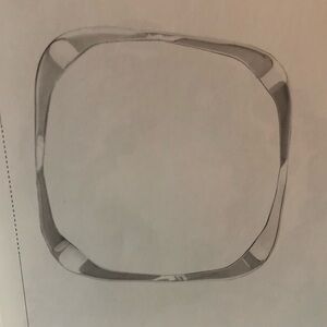 Hip to be Square Bangle